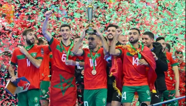 جلالة الملك يهنئ المنتخب الوطني لقدم الصالات بمناسبة فوزه بالنسخة السابعة من كأس الامم الإفريقية