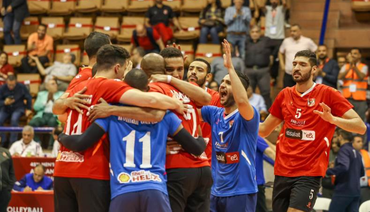 الأهلي المصري يتوج بلقب بطولة إفريقيا للكرة الطائرة