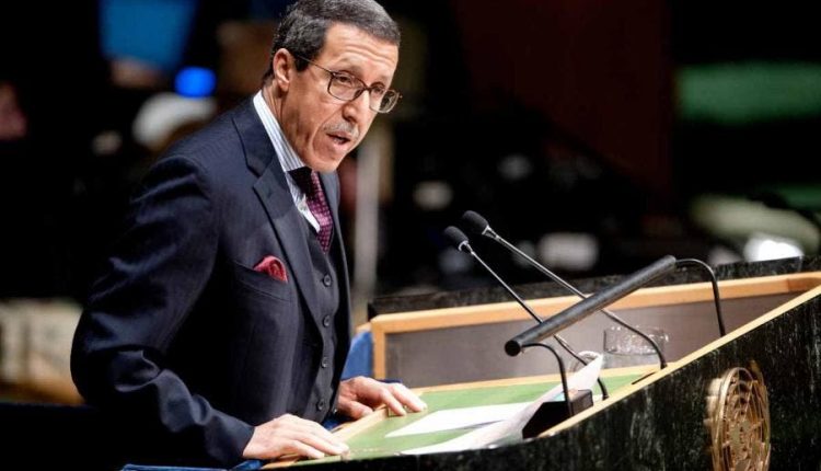 هلال أمام الجمعية الأممية: المغرب اول بلد ينقل المساعدات عبر طريق بري إلى غزة