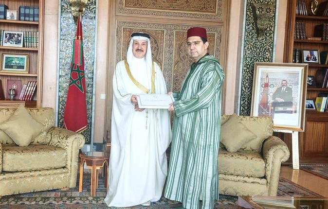 بوريطة يستقبل سفير البحرين حاملا رسالة خطية إلى الملك محمد السادس من العاهل البحريني