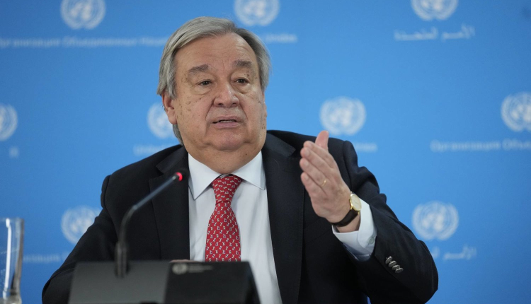 الأمين العام للأمم المتحدة يدين هجوم إسرائيل على سكان رفح