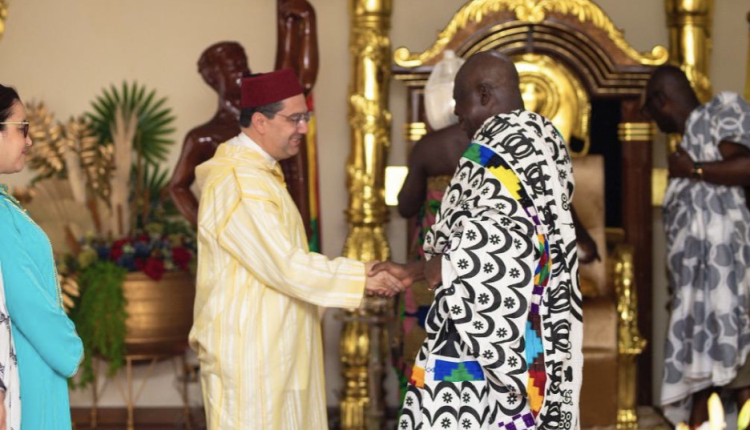 بوريطة يمثل جلالة الملك في حفل تخليد الذكرى ال 25 لعهد عاهل مملكة الأشانتي