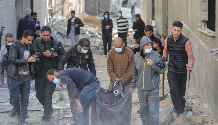 حصيلة ضحايا القصف الاسرائيلي تصل إلى 35173 قتيلا