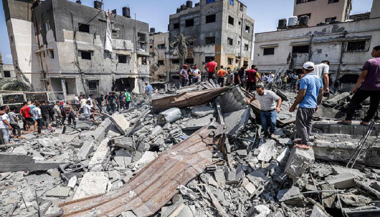 استشهاد 3 من الشرطة بقصف إسرائيلي غربي رفح