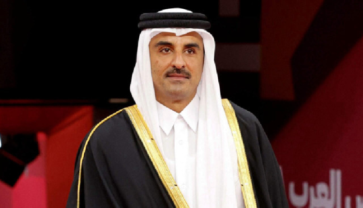 أمير قطر استقبل النائب الاول للرئيس الايراني وبحث معه التطورات الاقليمية والدولية