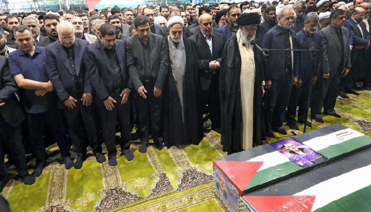 جنازة رسمية للاسماعيل هنية في ايران