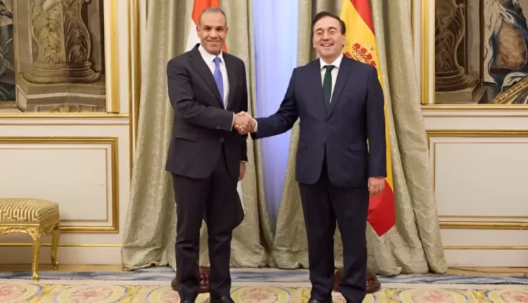 وزير الخارجية التركي يستقبل نظيره الإسباني في مدريد