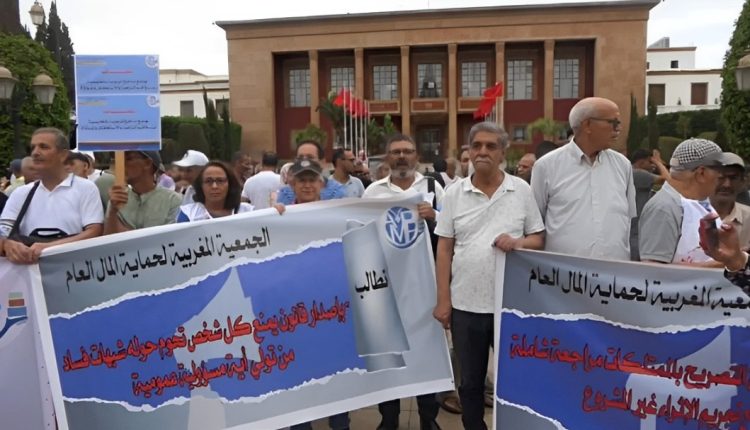 حماة المال العام يرفضون “رِدَّةَ” وهبي القانونية ضدهم ويحتجون أمام البرلمان