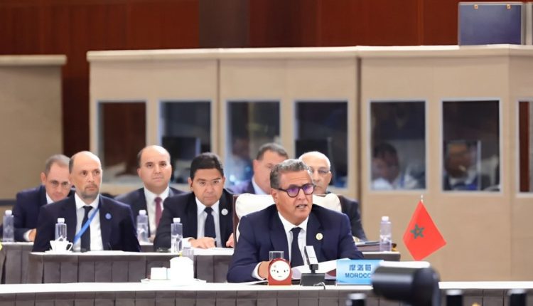 الشراكة الاستراتيجية بين الصين والدول الإفريقية تشكل ركيزة قوية بالنسبة للقارة (عزيز أخنوش)