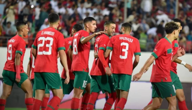 فوز المنتخب المغربي