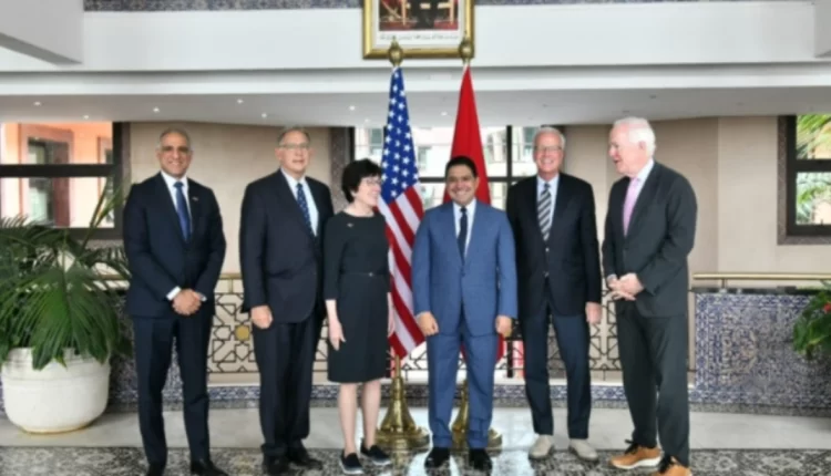 ناصر بوريطة يتباحث مع وفد من مجلس الشيوخ الأمريكي