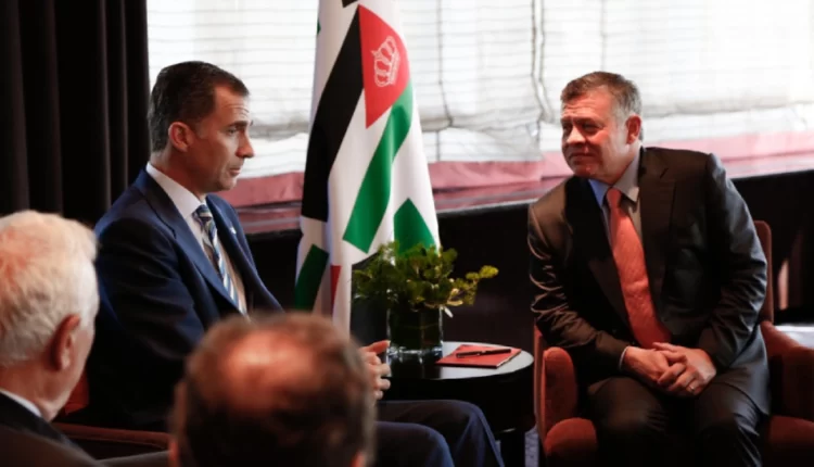 ملك إسبانيا ينطلق في زيارة رسمية إلى الأردن