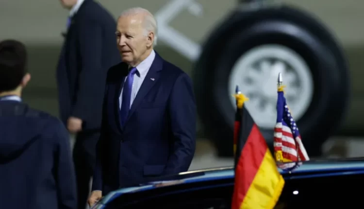 بايدن يصل إلى ألمانيا لتعزيز الدعم لأوكرانيا