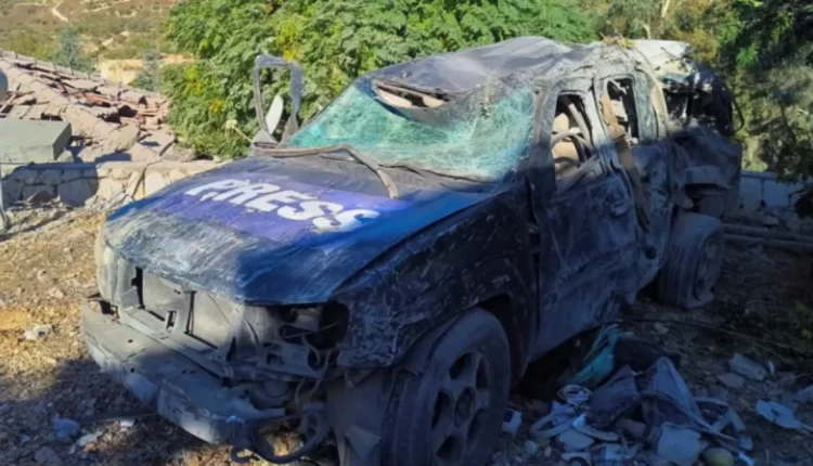 مصرع ثلاثة صحافيين في جنوب شرق لبنان