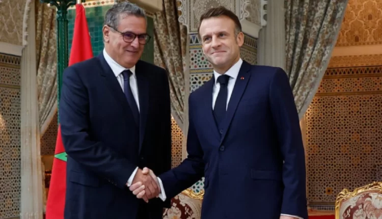 ماكرون يستقبل عزيز أخنوش في الرباط