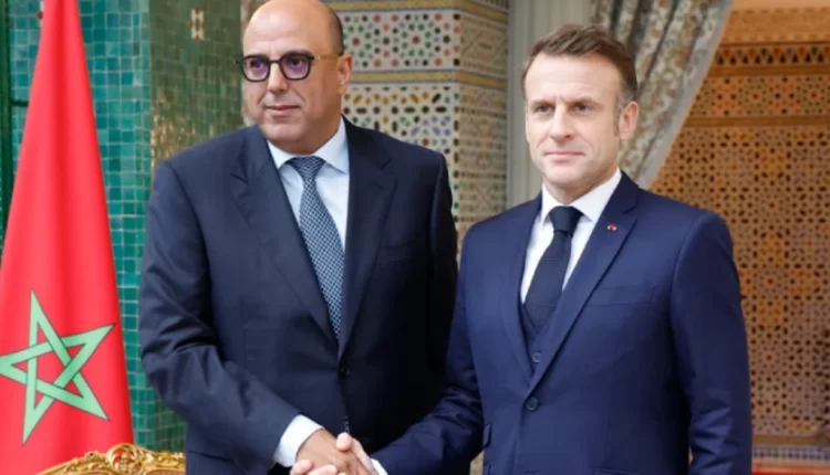 إيمانويل ماكرون يستقبل السيد ولد الرشيد في الرباط