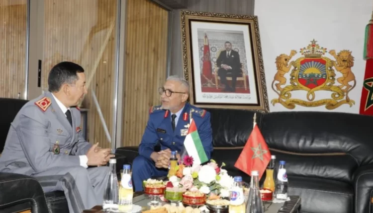 الفريق أول محمد بريظ يستقبل رئيس أركان القوات المسلحة الإماراتية