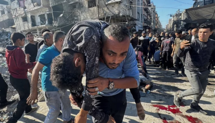 مقتل 47 فلسطينيا جراء غارة إسرائيلية وسط غزة