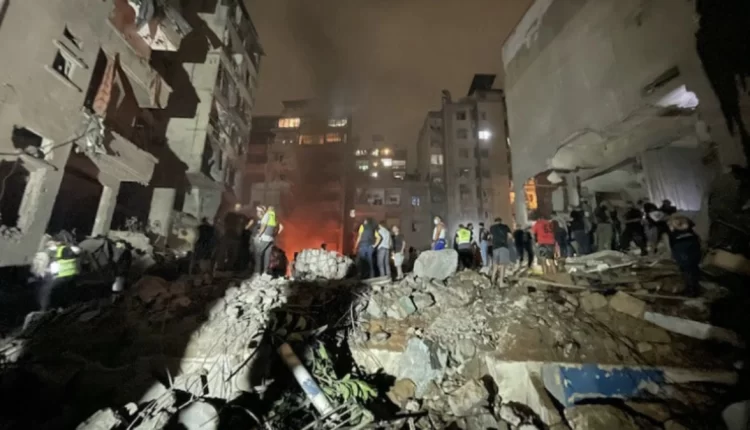 طائرات مسيرة تقصف الضاحية الجنوبية لبيروت