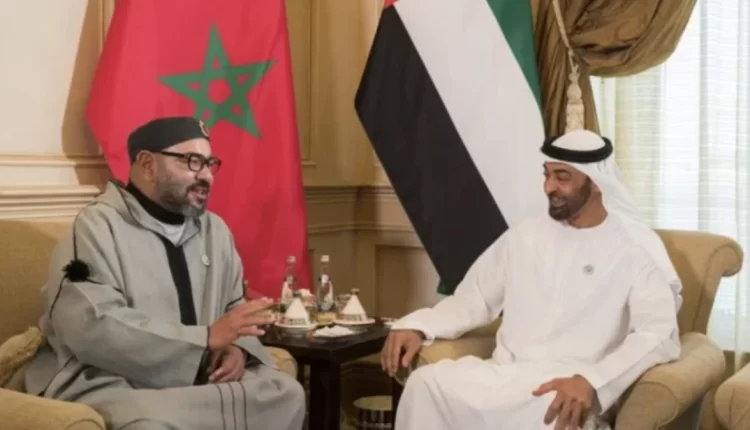 برقية تهنئة إلى جلالة الملك من رئيس دولة الإمارات العربية المتحدة بمناسبة عيد الاستقلال