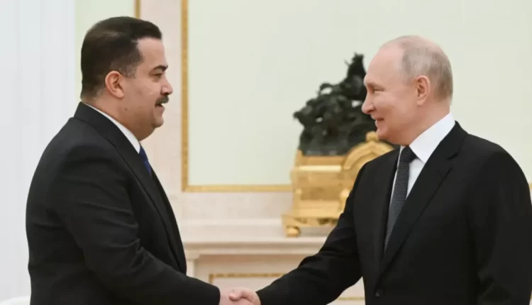 بوتين ورئيس الوزراء العراقي