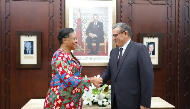 عزيز أخنوش يلتقي بالوزيرة الأولى للكونغو