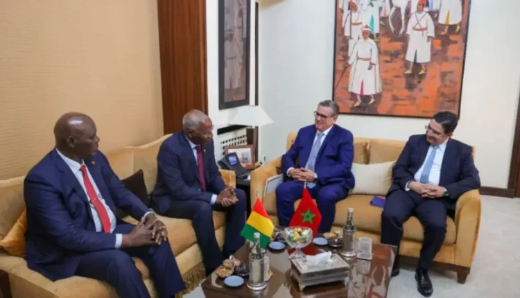 أخنوش يتباحث مع الوزير الأول لجمهورية غينيا في الرباط