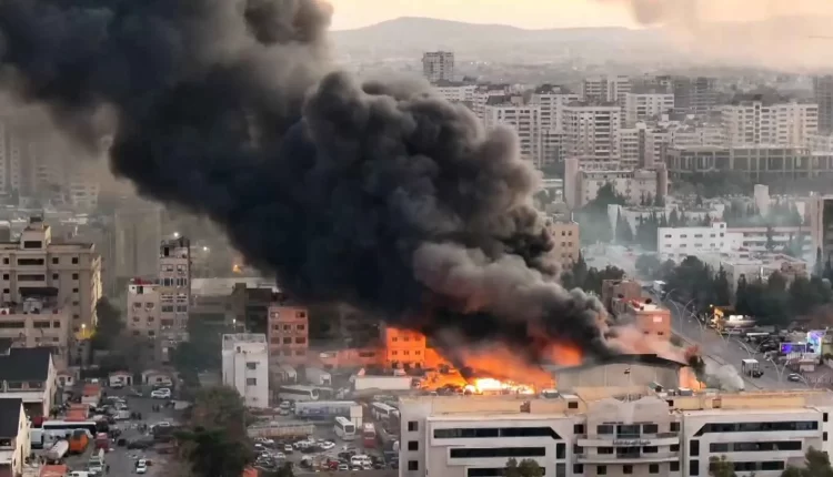 غارات إسرائيلية تدمر مركز البحوث العلمية في دمشق