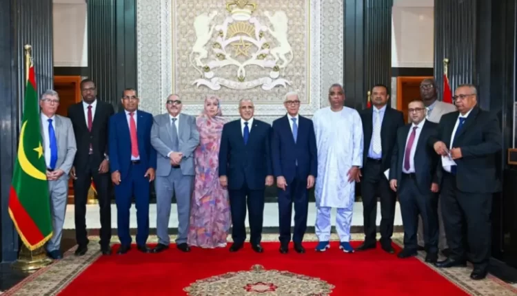 الطالبي يلاقي وفدا برلمانيا موريتانيا