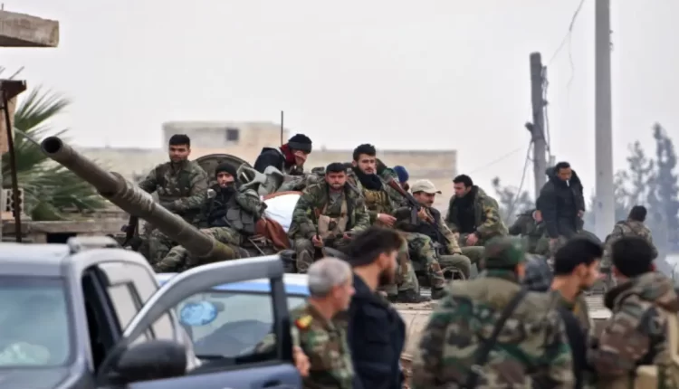 قوات النظام السوري تفر من دير الزور