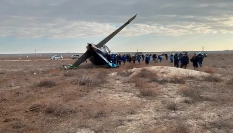 تحطم طائرة للركاب