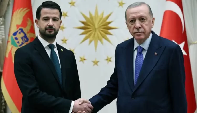 الرئيس التركي يلتقي رئيس جمهورية الجبل الأسود في أنقرة