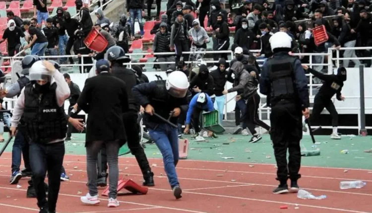 عنف رياضي بالدار البيضاء