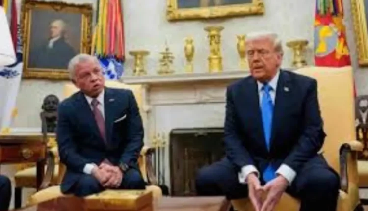 الملك عبد الله الثاني يستخدم الدبلوماسية لتخفيف التوتر مع ترامب بشأن غزة