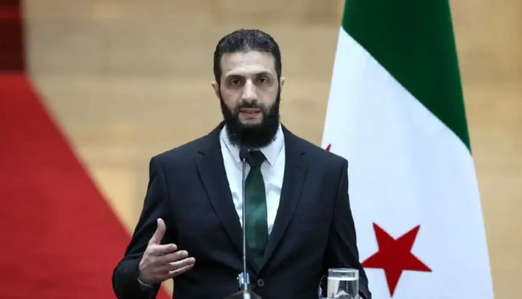 الرئيس السوري أحمد الشرع