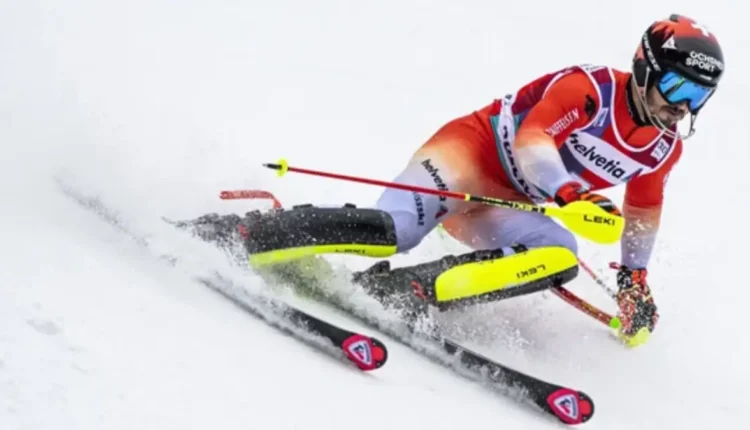 بطلا العالم في التزلج الجبلي