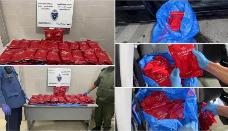 إحباط عملية تهريب “المعسل” إلى مليلية