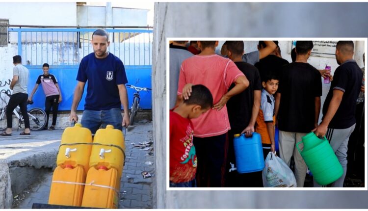 "الأونروا"تحذر من خطر موت سكان غزة عطشا