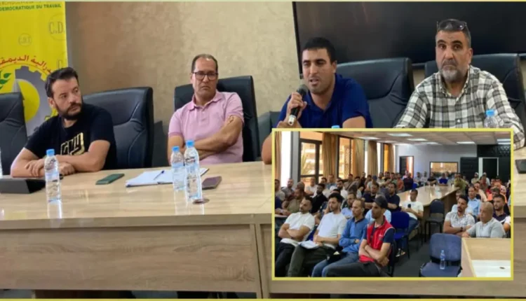 الكونفدرالية الديمقراطية للشغل "CDT " تقرر تعليق جميع الأشكال النظالية