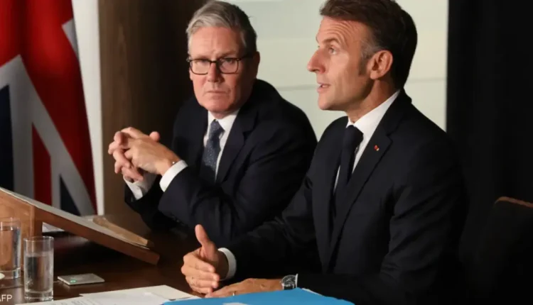 ماكرون يدعو إلى الإعتراف المشترك بدولة فلسطين بين فرنسا والمملكة المتحدة