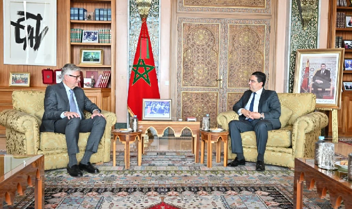 بوريطة يستقبل مساعو الأمين العام لأمم المتحدة لعمليات حفض السلام جان بيير لاكروا