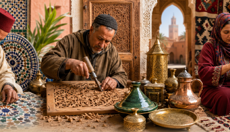 كتابة الدولة المكلفة بالصناعة التقليدية تطلق برنامج "الكنوز الحرفية المغربية"