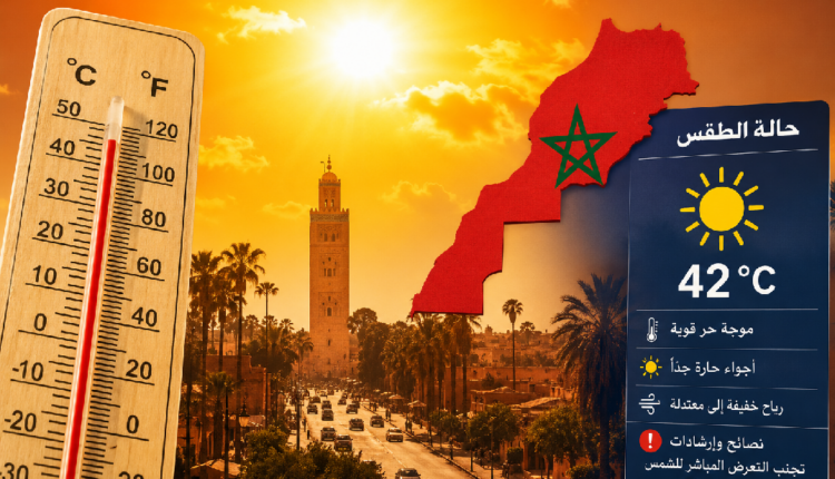 المغرب تحت تأثير موجة حر قوية.. الأرصاد تكشف تفاصيل حالة الطقس ليوم الإثنين